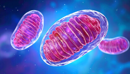 Stunning Microscopic View of Mitochondria: Cellular Powerhouses