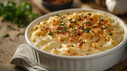 Baked Macaroni and Cheese with Cheddar Crust