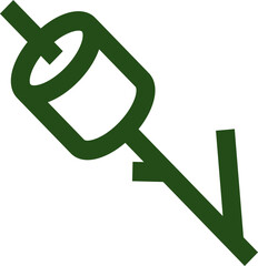 Hiking Adventure Solid Icon Pack Element