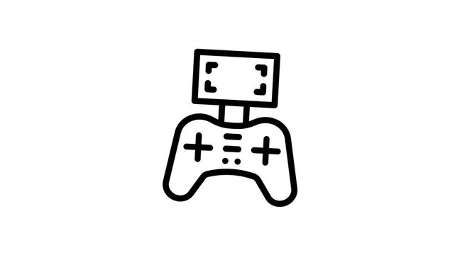 game controller animated icon