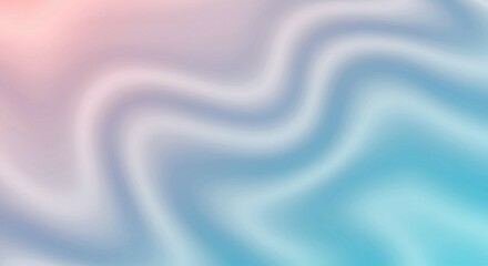 Obraz premium Wavy Gradient Abstract Background with Pastel Colors for Design