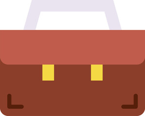 suitcase illustration on a white background     