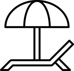 summertime illustration on a white background     