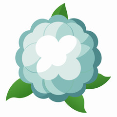 vector illustration of a flower