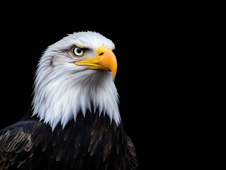 Fototapeta premium Close-up Bald Eagle portrait