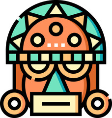 tumi illustration on a white background    