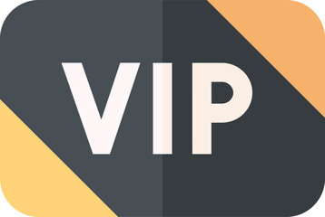 vip card (2) illustration on a white background     