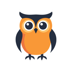 Adorable Cartoon Owl Free Illustration for Kids  Projects