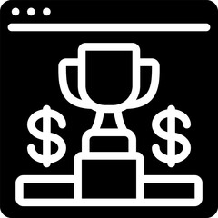 winner illustration on a white background     