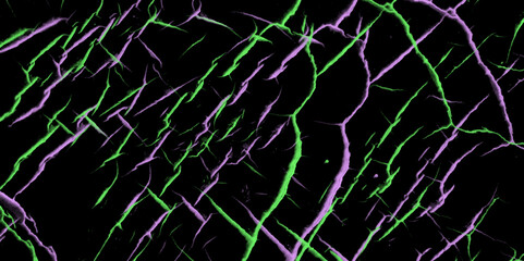 Abstract background in multi, black. Grunge texture multi and Background of cracked black paint. Ceramic tile pattern. Exfoliate surface. Fine cracks surface. Vector overlay texture.