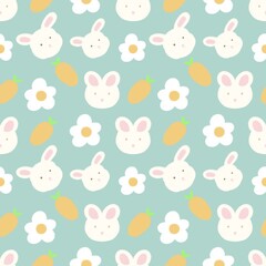 งานศิลปะที่ไม่มีชื่อ Easter pattern,Seamless Easter design,Easter egg pattern,Springtime pattern,Easter bunny pattern,Pastel Easter print,Easter floral design,Cute Easter illustrations,Easter 