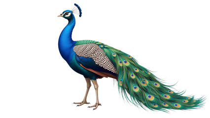 Obraz premium Detailed Turkey Poult Clipart, isolated on a white background.