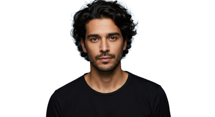 Fototapeta premium Intense portrait of a handsome man