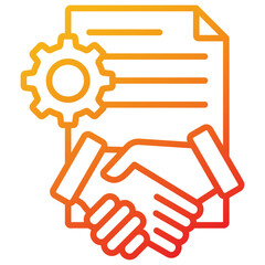 Contract Management Icon