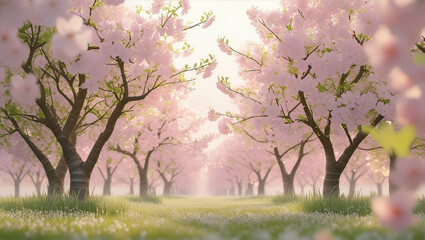 Obraz premium spring in the park