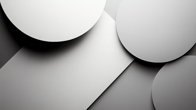 Abstract gray scale texture background smooth shapes and subtle shadows