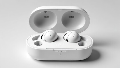 Wireless Earbuds in Charging Case: A Minimalist Design