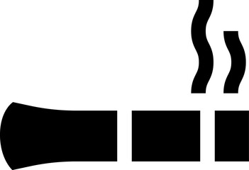 cigarette illustration on a white background     