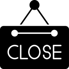 closed illustration on a white background     