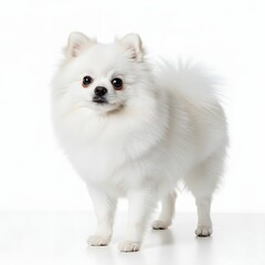 Fototapeta premium Pies na białym tle, szczeniak chihuahua