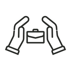 Curriculum Vitae outline icon, editable vector illustration and transparent graphic element. Isolated on white background