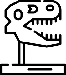 dinosaur illustration on a white background     