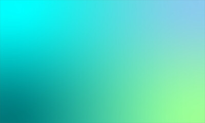 Fototapeta premium Vibrant Gradient Background with Cyan | Modern and Stylish Design