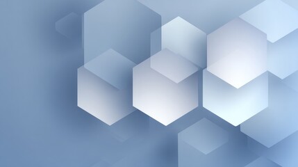 Abstract hexagon background design