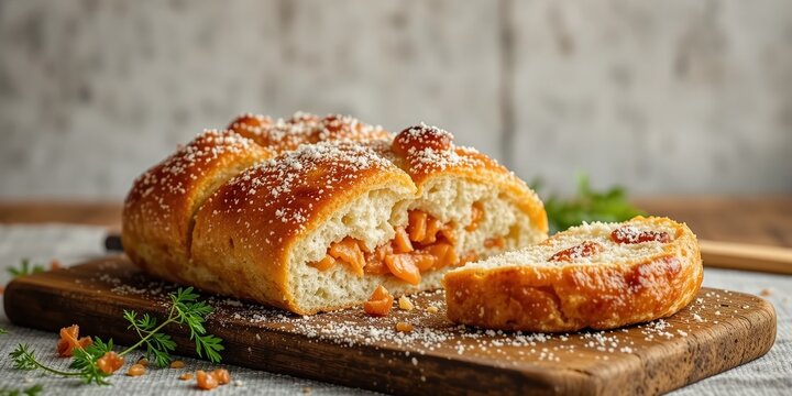 Elegant German Brotschnitte with Rustic Charm