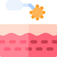 lifting illustration on a white background     