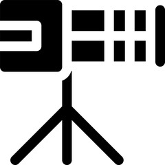 machine gun illustration on a white background    