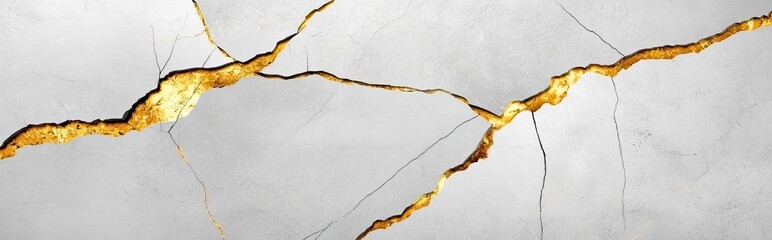 Elegant gray marble texture with golden veins abstract design modern art minimalist style