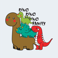 Obraz premium design cartoon animals vector illustration for print