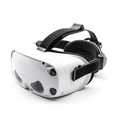 White VR Headset with Studio Shot. (11)