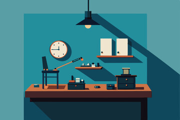 watchmaker s tiny office with microtools 