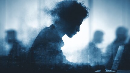 Captivating visual representation of a quiet influx icon depicting a calm surge of capital in financial context