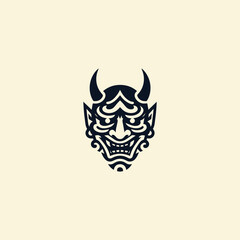 Oni mask logo