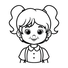 Cartoon children vector image