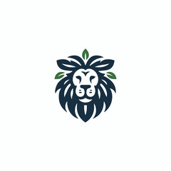Nature lion logo