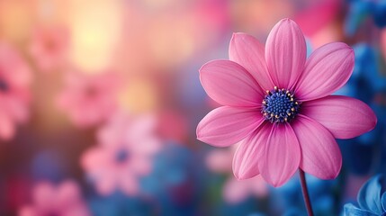 pink flowers in the garden