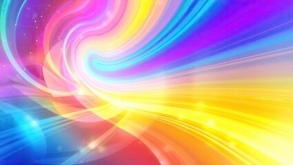 Obraz premium abstract background with glowing lines, sparkling light, absolute waves, mesh gradient wave background