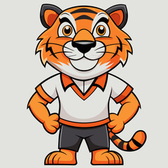 tiger cartoon character