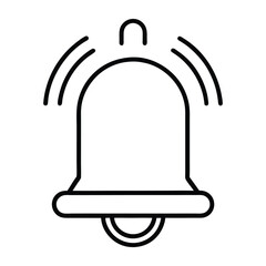 bell icon vector illustration