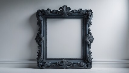 Decorative elements and frames made of gypsum plaster