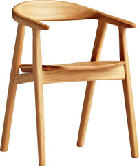 Modern Wooden Armchair Design