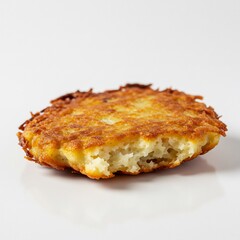 黄金色に輝くカリカリポテトパンケーキ 食欲をそそる一枚