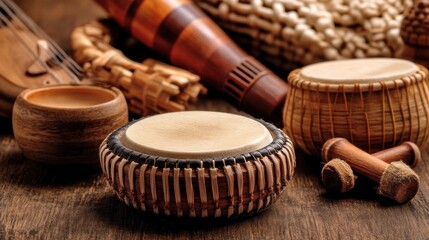 Traditional Asian musical instruments