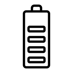 battery line icon