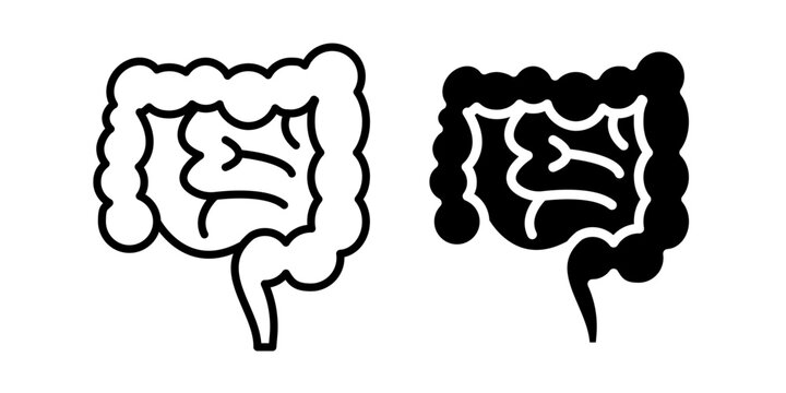 Gut icon sign symbol design.