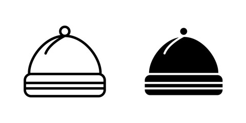 Beanie icon sign symbol design.